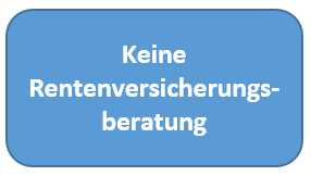 Keine Rentenversicherungsberatung