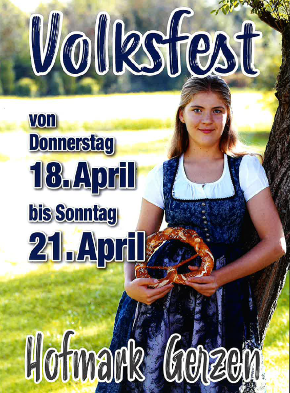 Volksfest Gerzen 2024