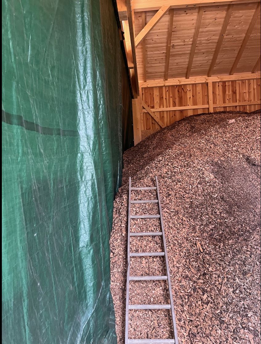 Salz- und Hackguthalle Leberskirchen